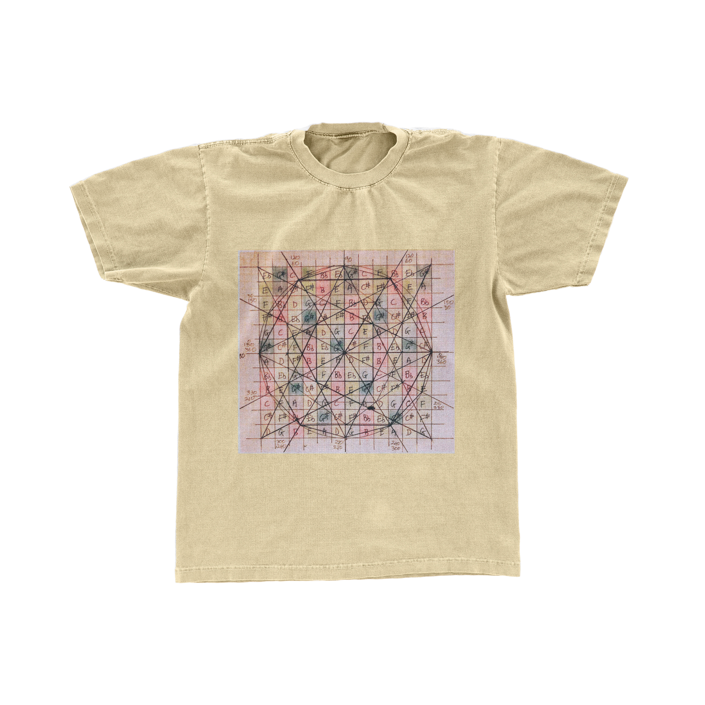 Rugged Harmony - White T-shirt